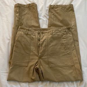 Orslow Tan Army Fatigue Pants- Size 3